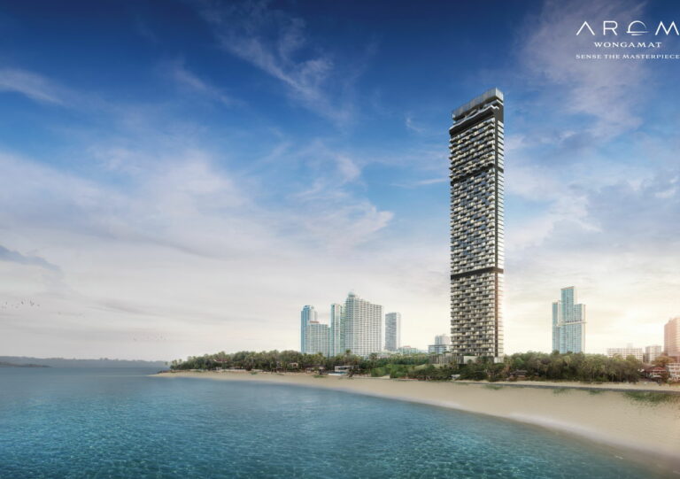 Wongamat Beach Arom Condo zum Verkauf direkt am Strand