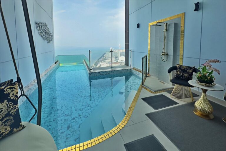 Copacabana Beach Jomtien Condo FL59 Etage mit privatem Swimming Pool