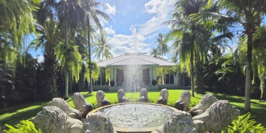 Huay Yai Luxusvilla mit Gästehaus & Spa ,2304 qm Grundstück